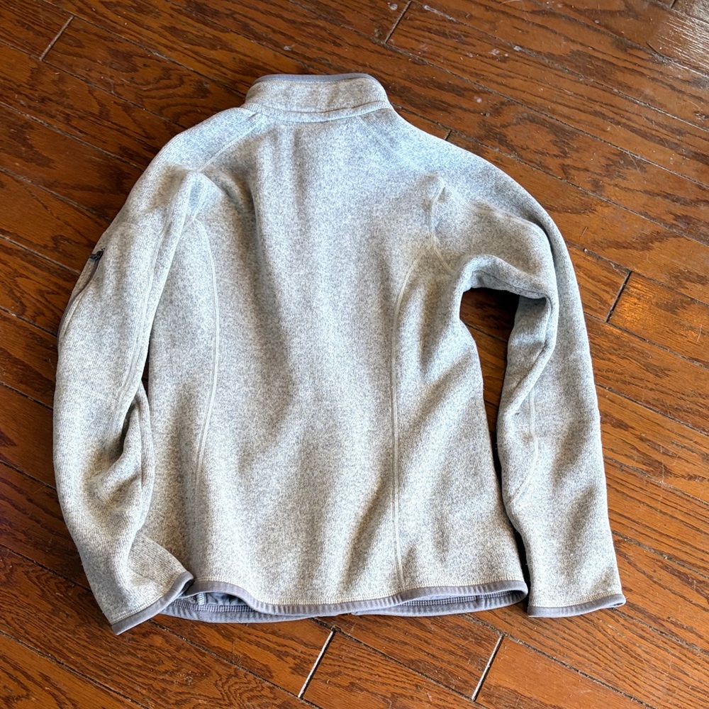 Patagonia Heather Gray Full-Zip Utility Fleece Jacket - Picture 5 of 5